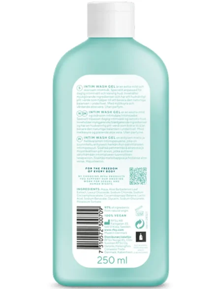 RFSU Intim Wash Gel 250 ml - Intimtvätt 0