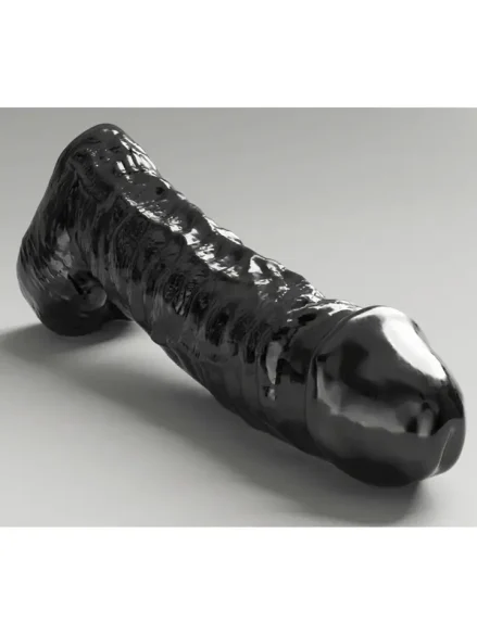 All Black Steroïd The Gym Buddy 33 cm - XL dildo 0