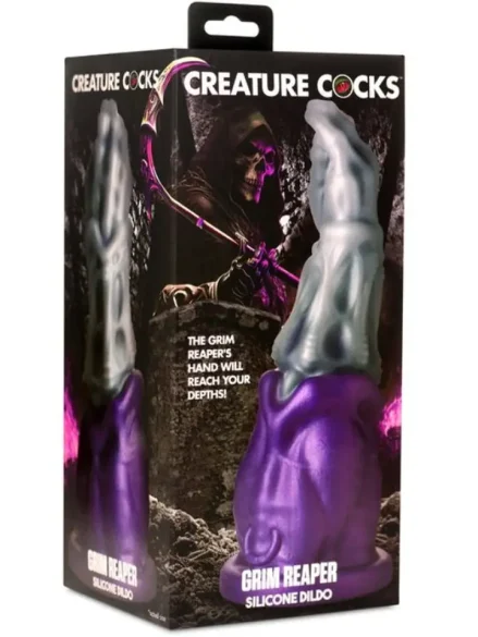 Grim Reaper Silicone Dildo 23 cm - Dragon dildo 0