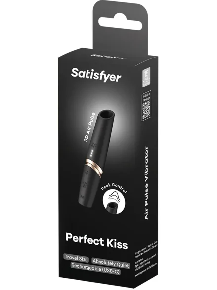 Satisfyer Perfect Kiss Air Pulse Vibrator - Lufttrycksvibrator 0