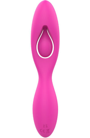 Pink Bendable G-Spot & Clitoris Vibrator - G-punktsvibrator 0