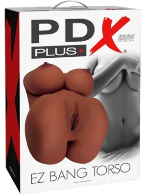 Pipedream PDX Plus EZ Bang Torso Brown 6kg - Sexdocka 0