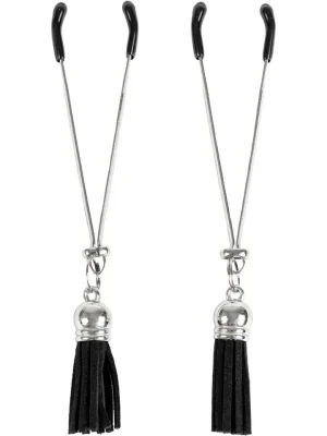 Virgite Nipple Clamps With Tassels - Bröstvårtsklämmor 0