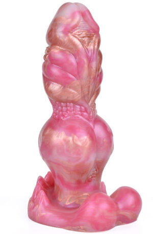 Pink Alien Jixaxe Dildo 22,5 cm - Dragon dildo 0