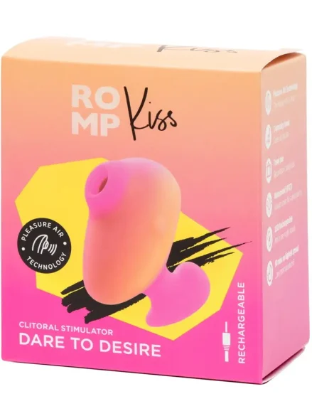 Romp Kiss Suction Vibrator - Lufttrycksvibrator 0