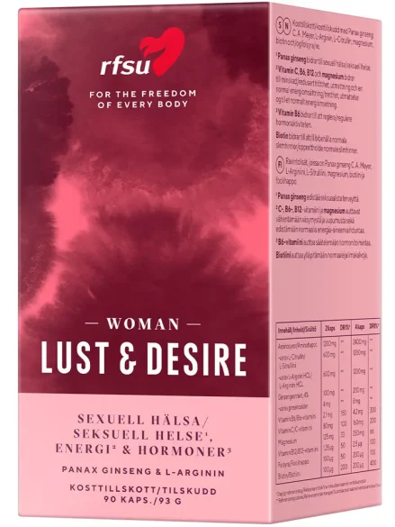 RFSU Lust & Desire Woman 90 st - Lusthöjande för henne 0