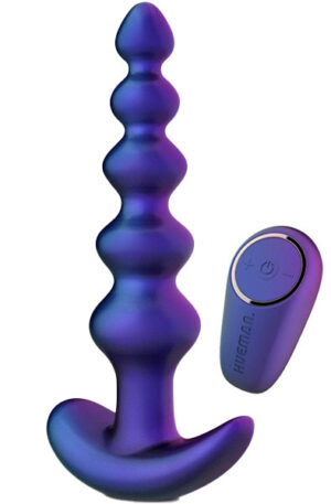 Galaxy Force Vibrating Butt Plug With Remote - Analplugg med vibrator 0