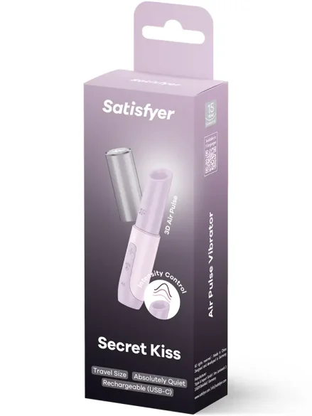 Satisfyer Secret Kiss Air Pulse Vibrator - Lufttrycksvibrator 0