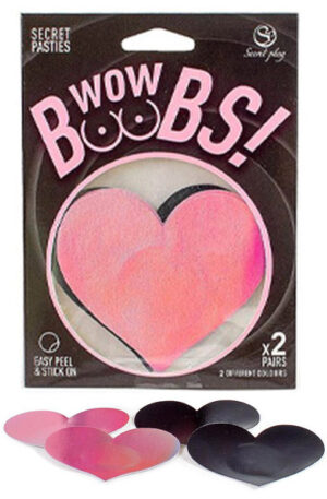 Nipple Covers Heart Shapped Holographic - Nipple covers 0