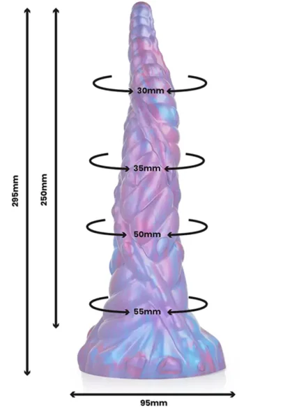 Nokken Dildo Water Creature 29,5 cm - Dragon dildo 0