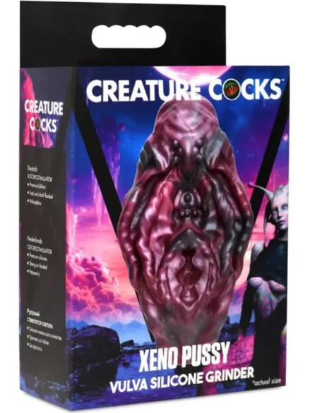 Xeno Pussy Vulva Silicone Grinder - Klitorisstimulator 0