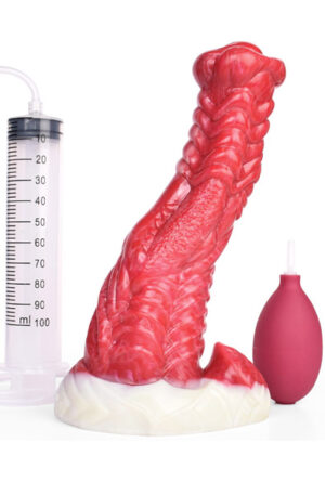 Succubus Ejaculating Dildo 23,6 cm - Dragon dildo 0