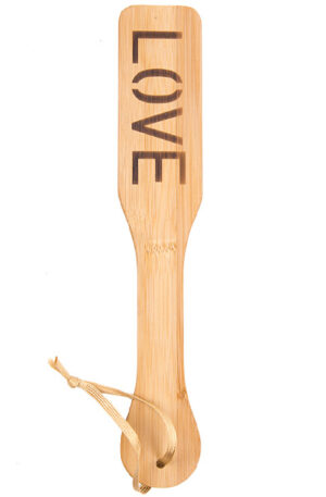 Love Word Bamboo Paddle 32 cm - Paddel 0