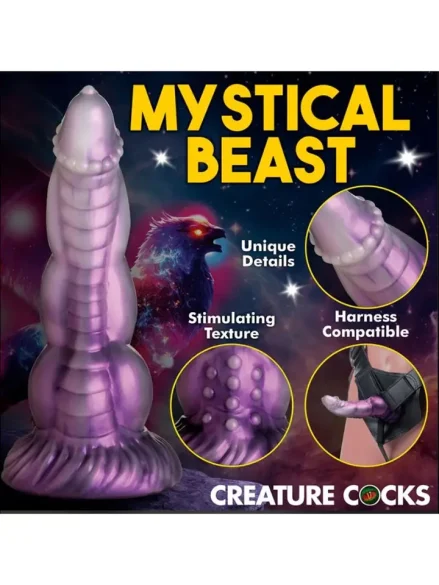 Celestial Cock Silicone Dildo 22,8 cm - Dragon dildo 0