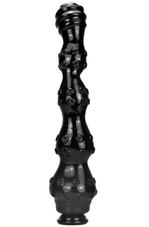 Weep Dildo Black 41 cm - Grövre analdildo 0