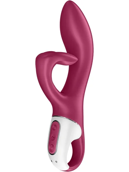 Satisfyer Embrace Me Rabbit Vibrator Berry - Rabbitvibrator 0