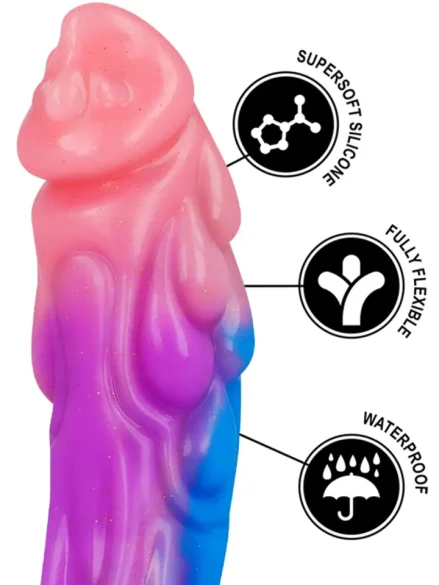 Ashtar Dildo Extraterrestrial Form 18,5 cm - Dragon dildo 0