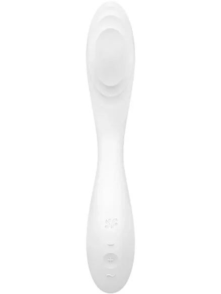 Satisfyer Rrrolling Pleasure G-Spot Vibrator White - G-punktsvibrator 0