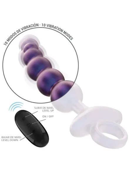 Tito Vibrating Anal Plug Remote Control - Analplugg med vibrator 0