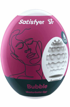 Satisfyer Masturbator Egg Single Bubble - Onaniägg 0