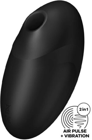 Satisfyer Vulva Lover 3 Black - Lufttrycksvibrator 0