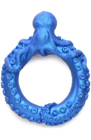 Poseidon's Octo-Ring Silicone Cock Ring Blue - Penisring 0
