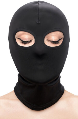 Fetish & Fashion Eyes Hood Black - BDSM mask 0