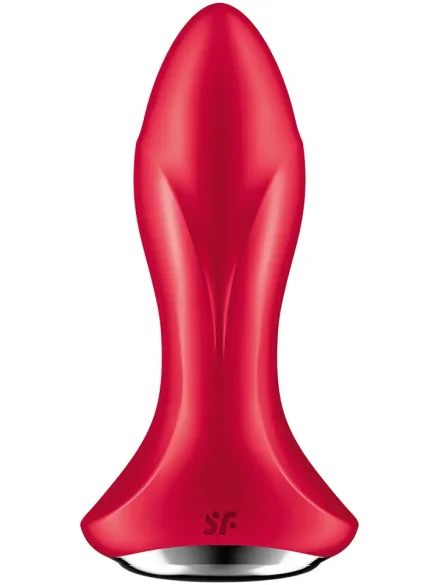 Satisfyer Rotator Plug 1+ Anal Vibrator Red - Analplugg med vibrator 0