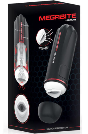 Megabite Mouth Suction & Vibration Masturbator - Masturbator 0