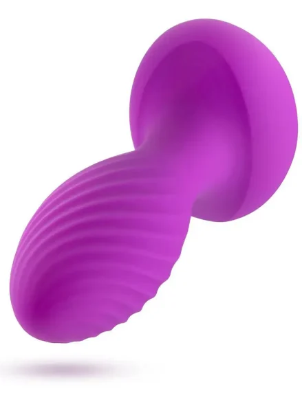 Amethyst Charm Vibrating Plug - Analplugg med vibrator 0