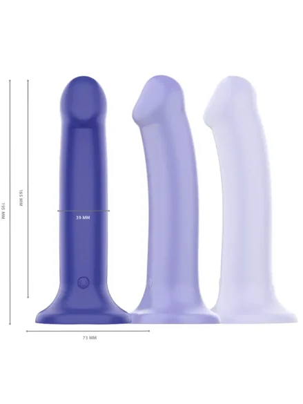 Victoria Vibrator 10 Modes Remote Control - Dildo med vibrator 0