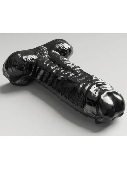 All Black Steroïd The Personal Trainer 37 cm - XXL Buttplug 3