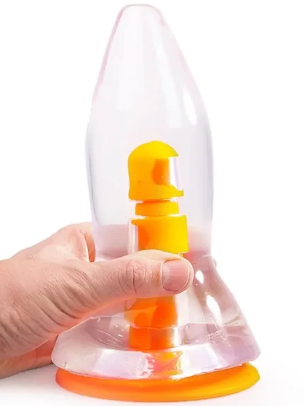 Dinoo Primal Anky Clear 21 cm - XL Buttplug 2