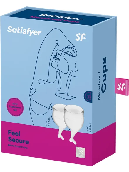 Feel Secure Menstrual Cup Transparent - Menskoppar 4