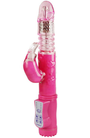 Pink Thrusting Rabbit Vibrator - Rabbitvibrator 1