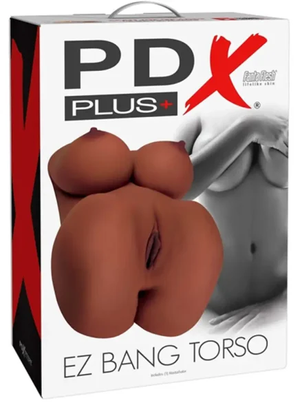 Pipedream PDX Plus EZ Bang Torso Brown 6kg - Sexdocka 1