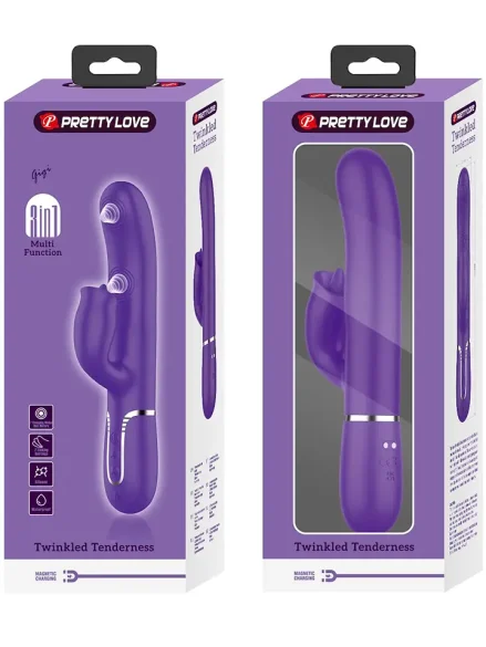 Pretty Love Rabbit Vibrator With Licking - Rabbitvibrator 4