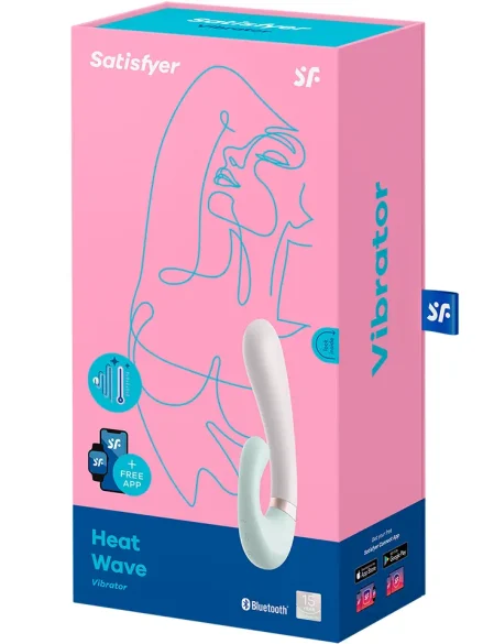 Satisfyer Heat Wave Connect App Mint - Rabbitvibratorer 5