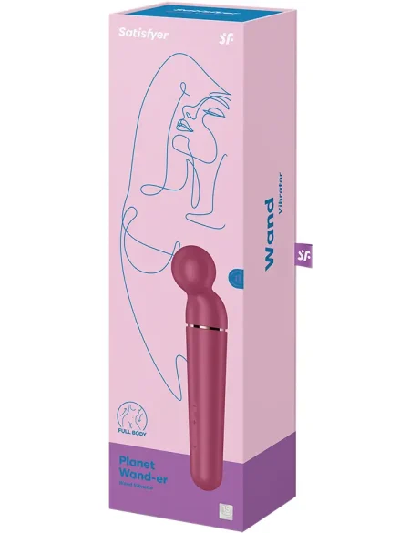 Satisfyer Planet Wand-er Berry/Rosegold - Magicwand / Massagewand 5