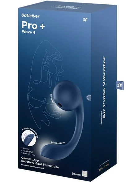 Satisfyer Pro+ Wave 4 Connect App - Lufttrycksvibrator 6