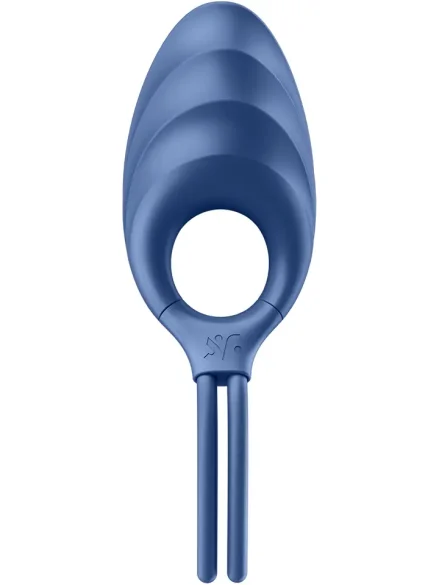 Satisfyer Swordsman Vibrating Cock Ring Blue - Penisring med vibrator 4