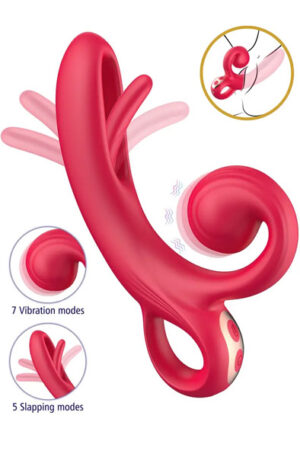 Vibrator With Tongue & Clitoral Stimulation - Klitorisstimulator 1