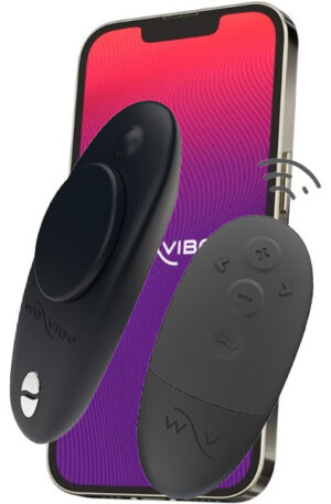 We-Vibe Moxie+ Black - Trådlös trosvibrator 1