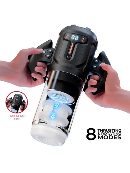 Zyon Thrusting & Rotating Masturbator - Masturbator med motor 5