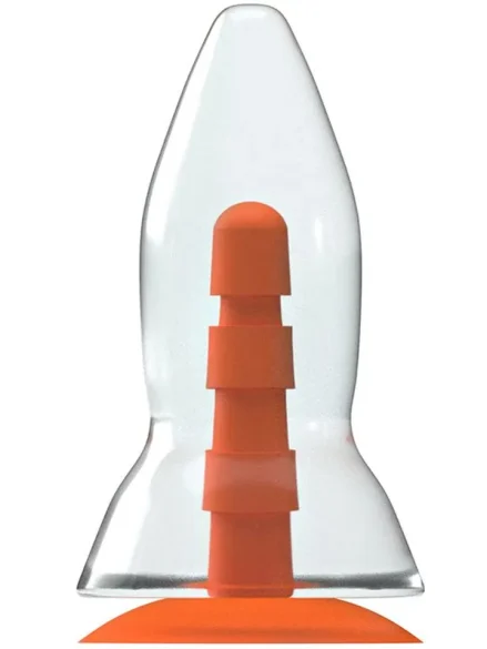 Dinoo Primal Anky Clear 21 cm - XL Buttplug 0