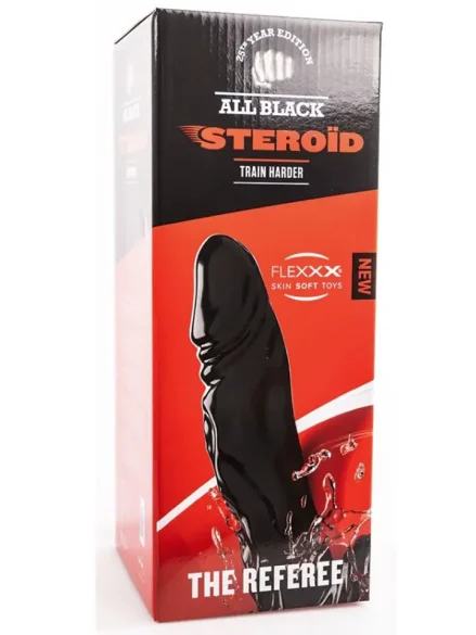 All Black Steroïd The Referee 45 cm - XXL dildo 0