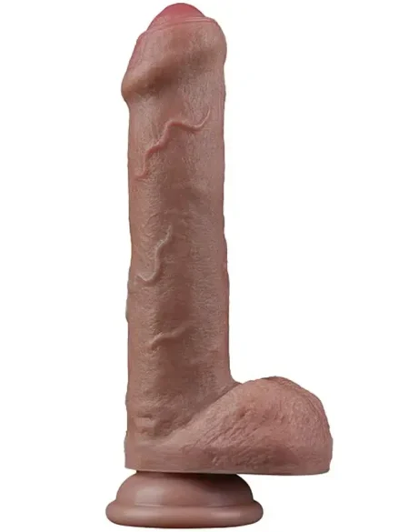 Lovetoy Dual-Layered Silicone Cock 20,5 cm - Realistisk dildo 0