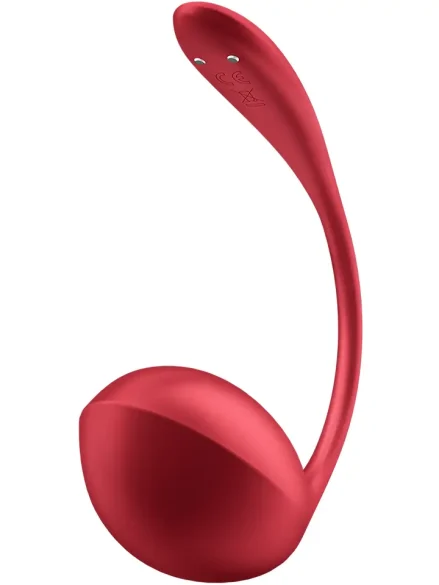 Satisfyer Shiny Petal Connect App Red - Appstyrt vibrerande ägg 0