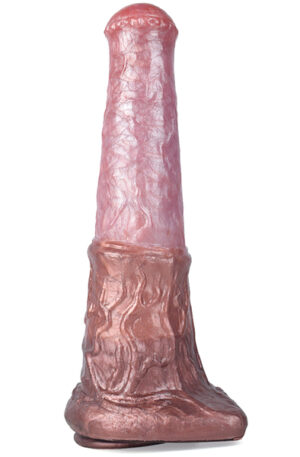 Pink Alien Strong Bello Metallic Dildo 28,5 cm - Dragon dildo 0