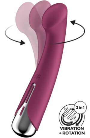 Satisfyer Spinning G-Spot 1 Red - Vibrator 0